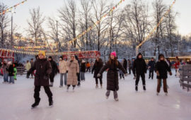 DJ-сеты от телеканала ТНТ превратили Каток ЦПКиО им. Кирова в танцевальную площадку